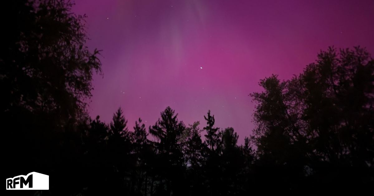 Viste a aurora boreal que pintou o céu de Portugal na noite passada? As