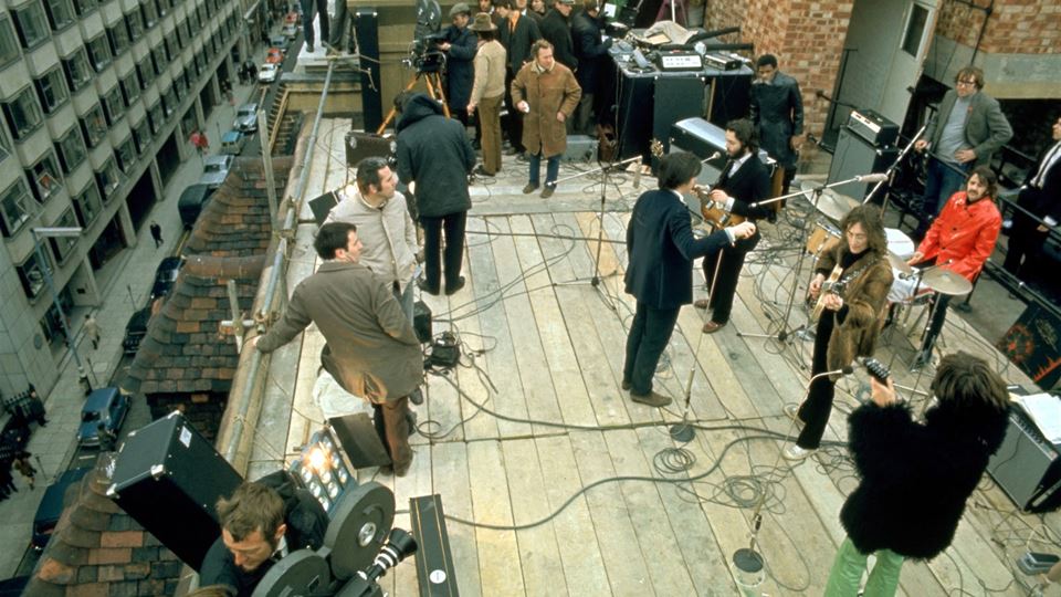 Beatles ao vivo no telhado da Apple - o ultimo concerto 