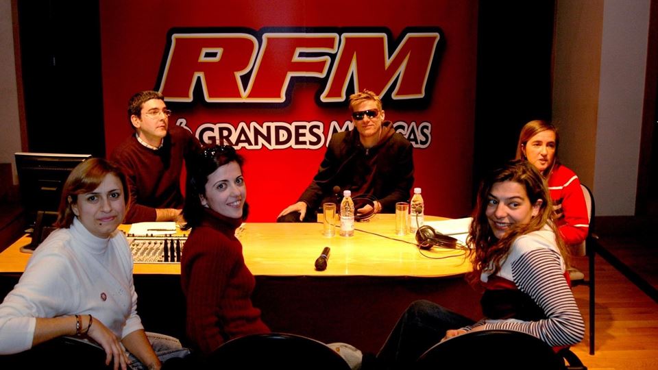 Bryan Adams na RFM com Paulo Fragoso, Teres Lage e vencedoras do Passatempo RFM