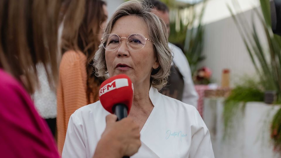 Chef Justa Nobre fala com Teresa Lage