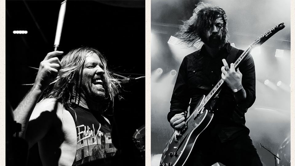 Foo Fighters -  Taylor Hawkins e Dave Grohl