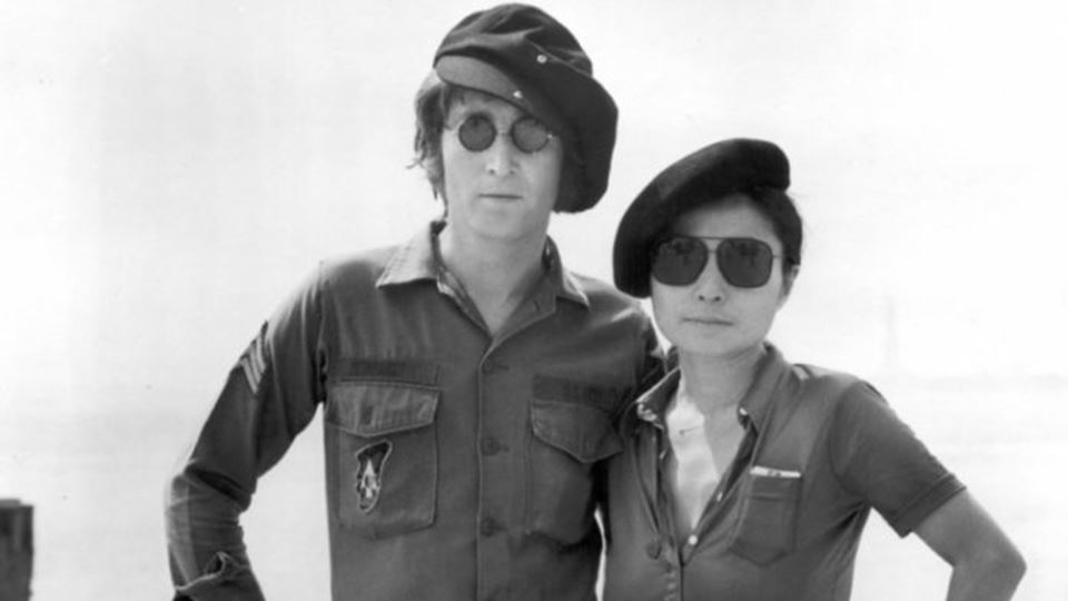 John Lennon e Yoko Ono Imagine
