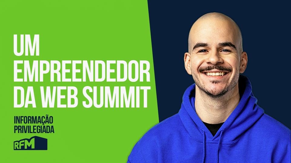 Um empreendedor na Web Summit