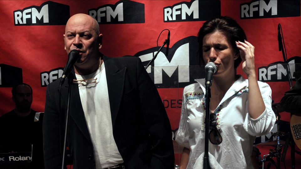 Paulo Gonzo e Lucia Moniz  RFM foto José Frade