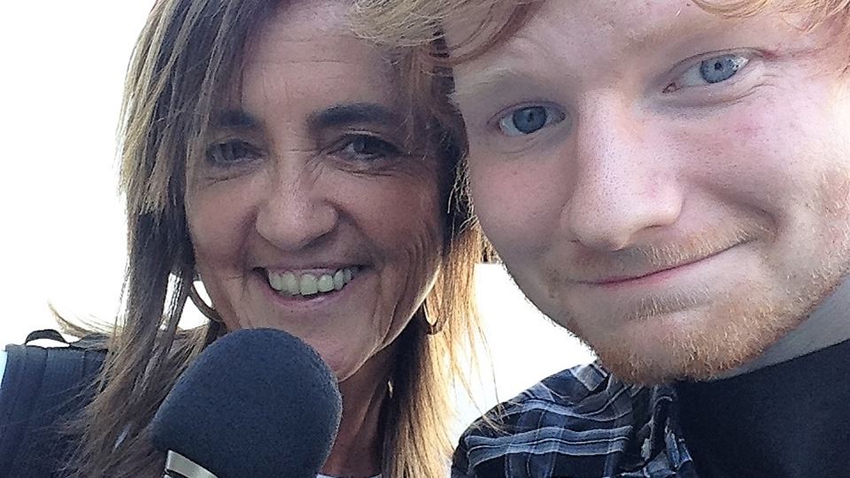 Teresa Lage e Ed Sheeran Rock in Rio Lisboa 2014