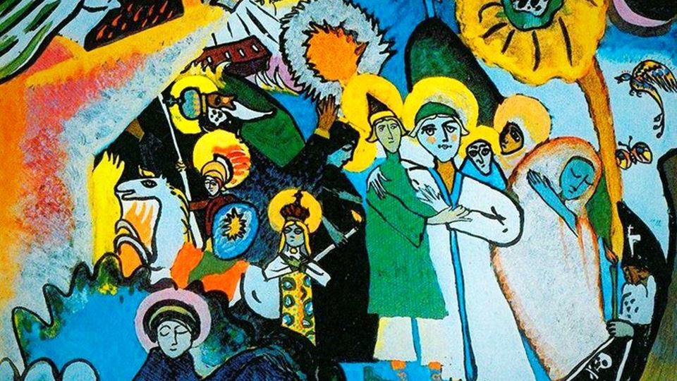 Todos os Santos de Vassily Kandinsky 1911